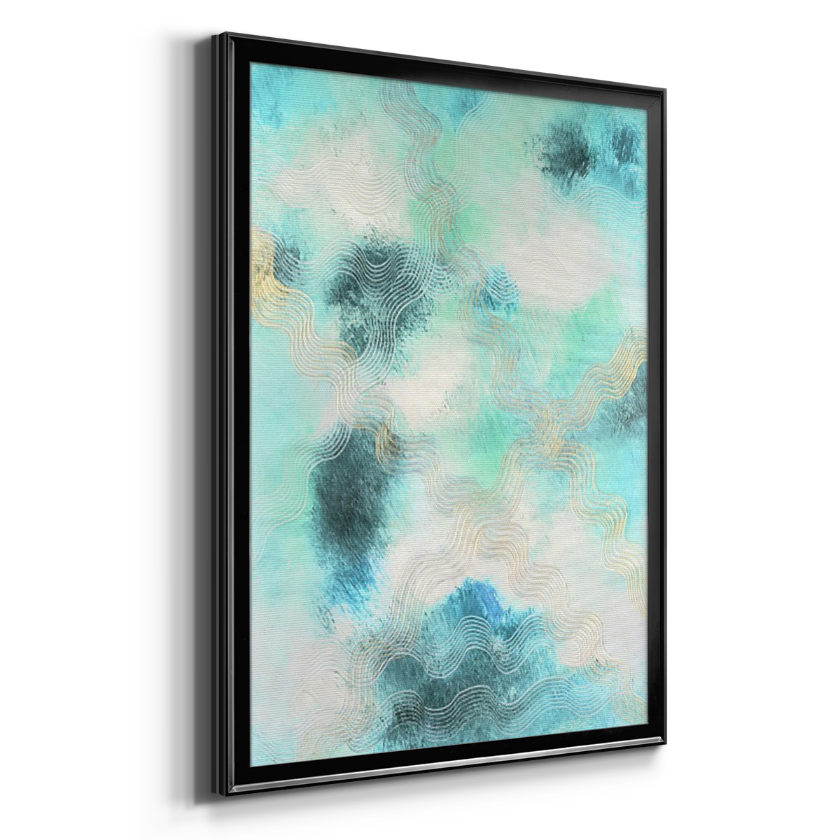 Blue Shift I Premium Framed Print, in Gold, Black, or Silver - Ready to Hang