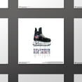 thumbnail image 2 of Gallery Pops NHL Columbus Blue Jackets - Drip Skate Wall Art, Unframed Version, 12" x 12", 2 of 5