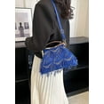 thumbnail image 5 of Kukuzhu Women Evening Bag Tassels Clutch Bag Vintage Sequin Clutches Purses Crossbody Shoulder Handbags for Wedding Party, 5 of 7