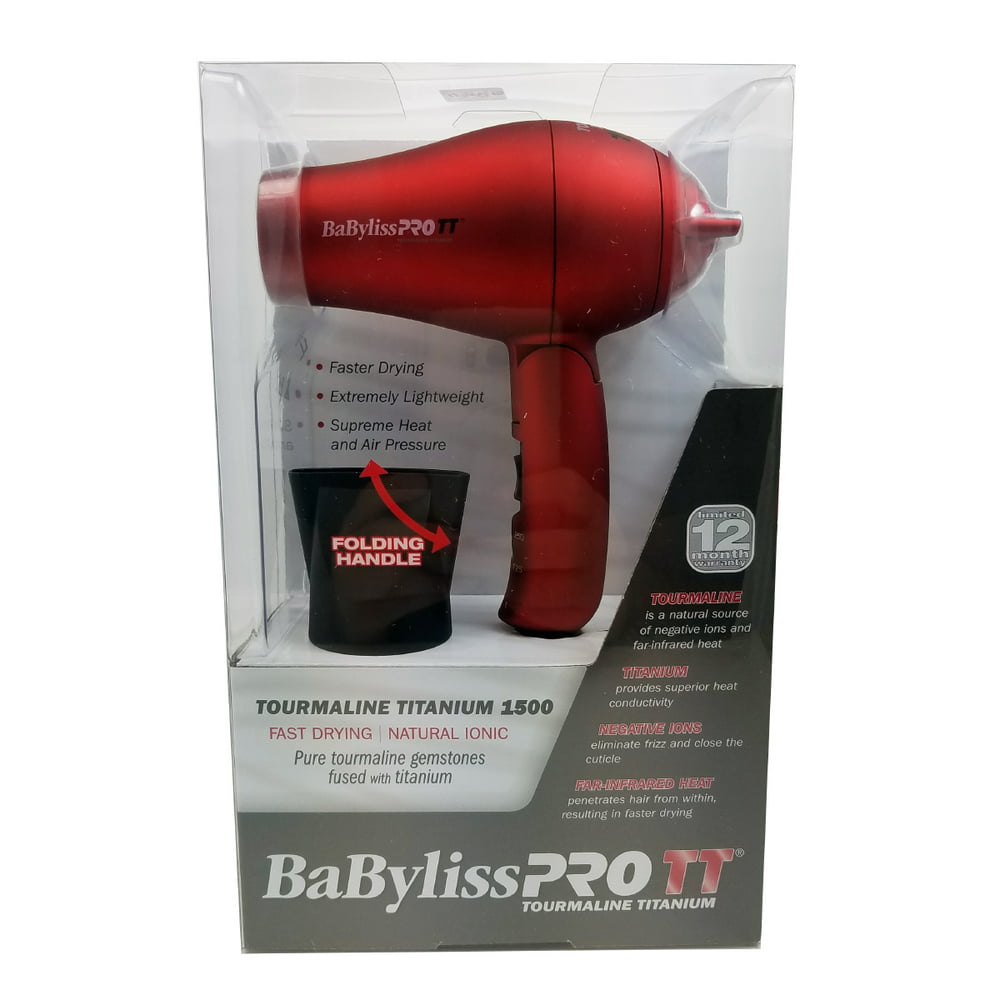 babyliss pro tt travel hair dryer