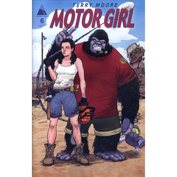 Motor Girl #6 VF ; Abstract Comic Book