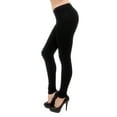 thumbnail image 2 of Vivian's Fashions Extra Long Leggings - Cotton (Junior and Junior Plus Sizes), 2 of 3