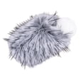 thumbnail image 2 of Lolmot Cozy Faux Fur Womens Slippers Fashion Closed Toe Slip On Fluffy Sandals Warm Plush Slide Shoes Indoor Outdoor, 2 of 9