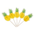 thumbnail image 3 of Palillo de piña decorativo desechable, estéreo, creativo, para fruta, palillo de flamenco, tapón para hornear, fiesta, 50 piezas, 3 of 4