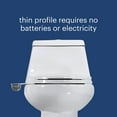thumbnail image 5 of Brondell Bidet Attachment for Toilet SS-250 SimpleSpa Fresh Water Spray with Adjustable Water Pressure Side Arm Control, Slim Bidet Sprayer, Silver Knob (Dual Nozzle), 5 of 10