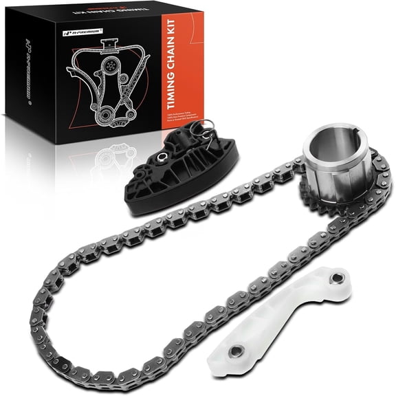 A-Premium Engine Timing Chain Kit [fits OHV, 8Cyl 5.7L 6.4L] Compatible with Ram 1500, 2500, 3500, 4500, 5500 & Jeep Grand Cherokee 09-15, Commander & Dodge Ram 1500, Durango, Charger & Chrysler 300