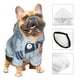 thumbnail image 3 of Fotbe Cute Chameleons On Blue Sudadera con Estampado para Perros Pequeños – Suéter con Capucha para Mascotas, Tela Suave de Forro Polar con Bolsillo-Medium, 3 of 7