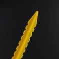 thumbnail image 6 of ZOURIH 4 Pcs 9 inch Plastic Tent Stakes Heavy Duty Beach Tent Pegs Canopy Stakes Accessories for Camping Outdoor Garden Decorations,Yellow, 6 of 7