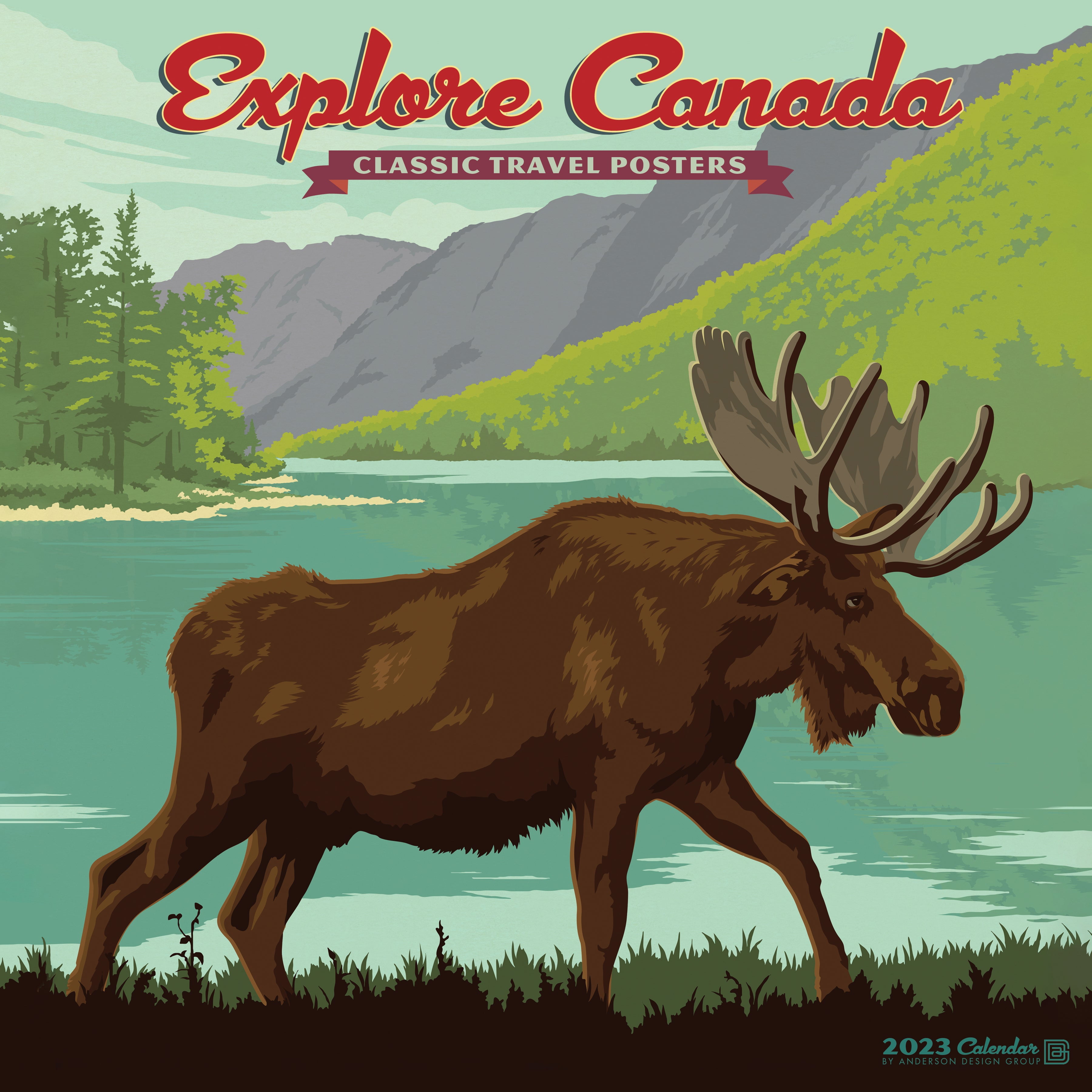 Explore Canada (ADG) 2023 Wall Calendar