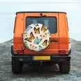 thumbnail image 2 of Daiia Butterflies Tire Covers , Travel Trailer Camper Truck SUV Motorhome Waterproof Wheel Cover, Sun Rain Snow Protector-16 inch, 2 of 9
