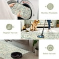 thumbnail image 3 of Lahome 5'x7' Washable Area Rug for Living Room with Non Slip Backing,Traditional Boho Rug,Low Pile Lightweight Carpet,Floral Print Mat,Better Home,Washable Machine for Bedroom,Beige, 3 of 15