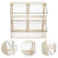 thumbnail image 2 of Boîte de Rangement pour Sachets de Thé Multi-Compartiments Organisateur de Sachets de Thé Transparent Sac à Café en Acrylique Résistant à l'Usure, 2 of 8