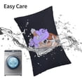 thumbnail image 6 of Lsque Bluey Pattern Bedding Waterproof Pillow Protector Zippered Queen – Bed Bug Proof Pillow Encasement-16"x24", 6 of 6