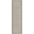 thumbnail image 2 of CAMILSON Bordered Non Shedding Easy-Cleaning Indoor Outdoor Easy Jute Rug Bone 2x7, 2 of 8