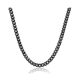 thumbnail image 1 of Xtellar Collar 5 mm - 60 cm Cadena Estilo Cubano Unisex Acero Inoxidable Negro, 1 of 1