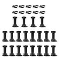 thumbnail image 3 of 20pcs Furniture Feet Adjustable Cupboard Foot Leg Unit Cabinet Legs With Board Clips For Kitchen Ba-Good quality, 3 of 5