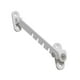 thumbnail image 5 of Cerradura de seguridad para ventanas, cerraduras ajustables para ventanas corredizas, herrajes, limitador de ventana de metal Blanco, 5 of 9