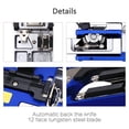 thumbnail image 5 of Optical Fiber Tool Kit Cold Connection tool Optical Fiber Stripping Cleaver for SUMITOMO with 36000 Cleaves and Fiber Optic Drop Cable Fiber Stripper CFS-2 Double Port Hole, 5 of 5
