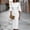 White, variant on Morttic Women's Elegant Boat Neck Midi Pencil Dress – Flare Sleeve Slim Bodycon Office Formal Wedding Dress Apricot,S