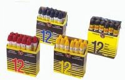 CH Hanson 10367 Black Lumber Crayon - Pack Of 12
