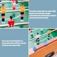 thumbnail image 6 of NexTone Table Foosball, Mini Football Table Soccer Tabletops Wood Football Table Top w/Footballs, Game Accessories for Adults Family Night Parties Entertainment, 6 of 9