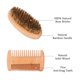 thumbnail image 2 of Kit de cuidado de barba Sminiker, aceite, bálsamo, champú, acondicionador, cepillo, peine y tijeras para bigote. Cuidado de la barba. Regalos únicos para hombres. Kit para el crecimiento y recorte de, 2 of 7