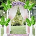 thumbnail image 1 of Velo de Mariposa para Ventana, Decoración de Malla de Mariposas, 45 X 40 Cm, Plástico, Floral, para Bodas, Fiestas, Patios, Festivales, Decoración Diy, Adorno Colgante | Multicolor | Fondo de Boda, P, 1 of 6