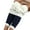 Navy Blue 2XL, variant on Women Leggings High Waist Slim Fit Hip Lift Thickened Velvet Lining Warm Long Pants Solid Color Yoga Sports Bottoming Pants