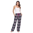 thumbnail image 5 of Ashford & Brooks Women's Super Soft Flannel Plaid Pajama Sleep Pants, 5 of 6