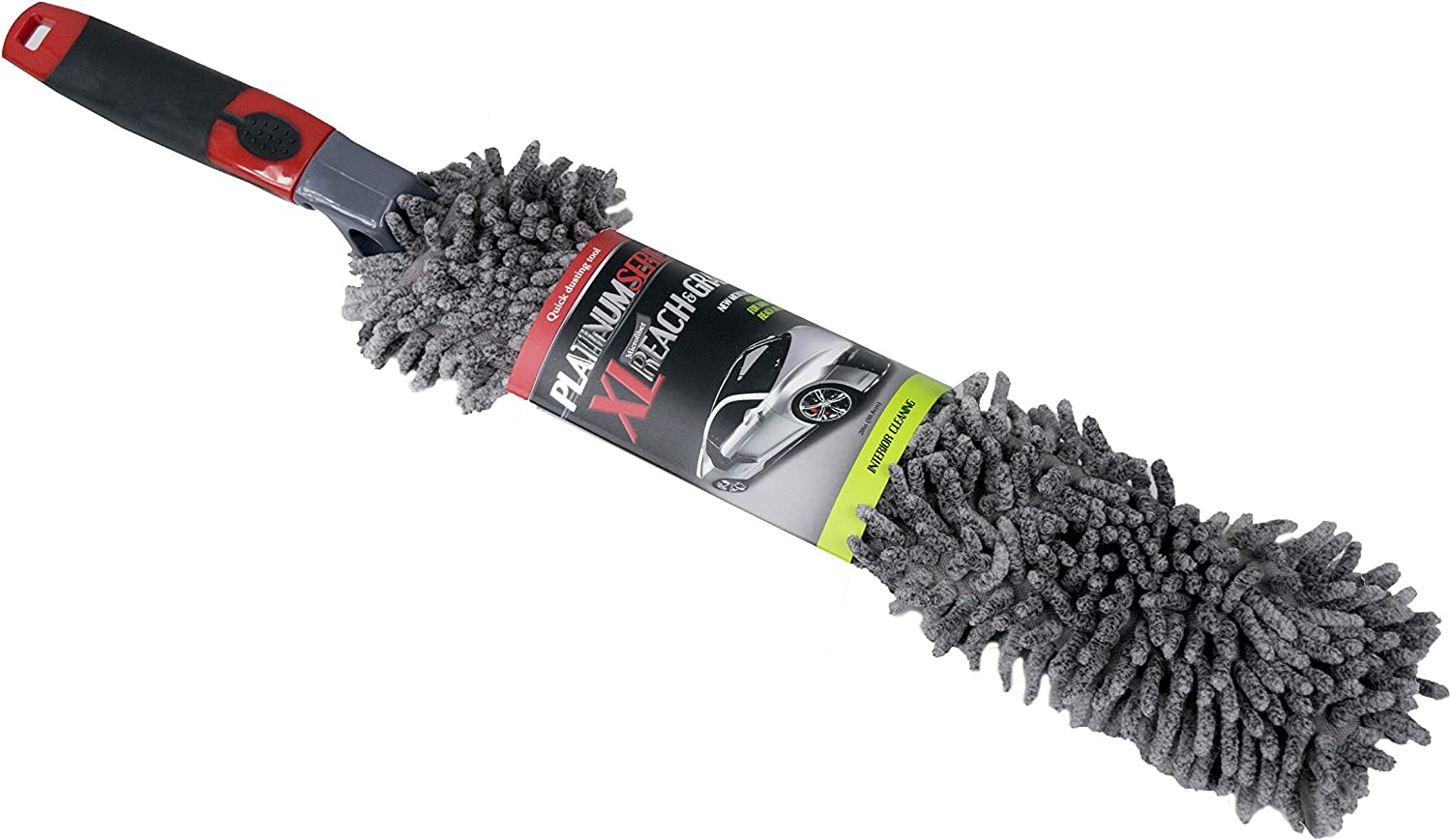 Platinum Series Reach & Grab Microfiber Hand Duster For Cleaning with