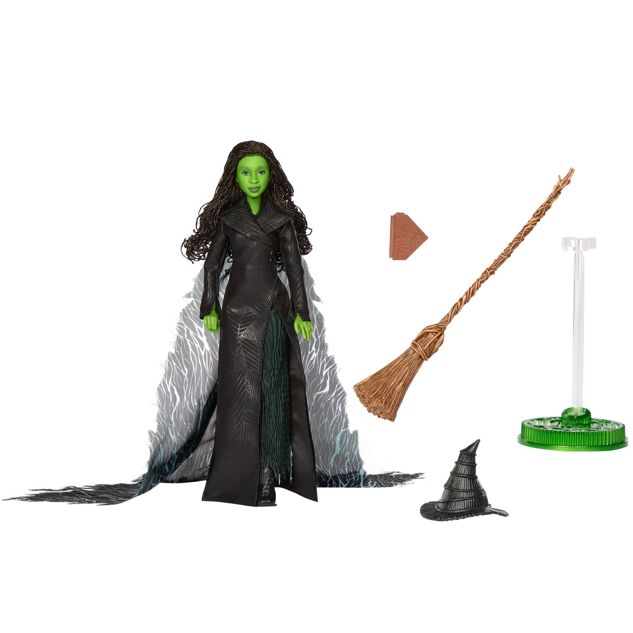 Universal Pictures' Wicked: For Good Deluxe Elphaba Doll with Movie-Inspired Outfit & 4 Accessories