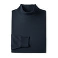 thumbnail image 2 of Lands' End School Uniform Men's Super-T Mock Turtleneck, 2 of 2