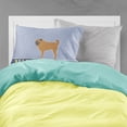 thumbnail image 2 of Carolines Treasures BB5551PILLOWCASE Pug Welcome Fabric Standard Pillowcase, 2 of 2