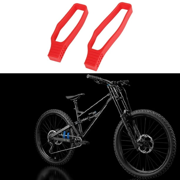 Bike Chain Posted Guards Durable Mountain Bike Chain or Lightweight Chain Cover Bike Accessories for Chain and red