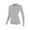 Gray, variant on Women's Long Sleeve Thermal Underwear Lightweight Compression Baselayer Shirt Comfort Winter Tops