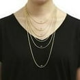 thumbnail image 2 of 10K Solid Yellow Gold Necklace Rope Chain Men 16" 18" 20" 22" 24" 26" 28" 30'', 2 of 5