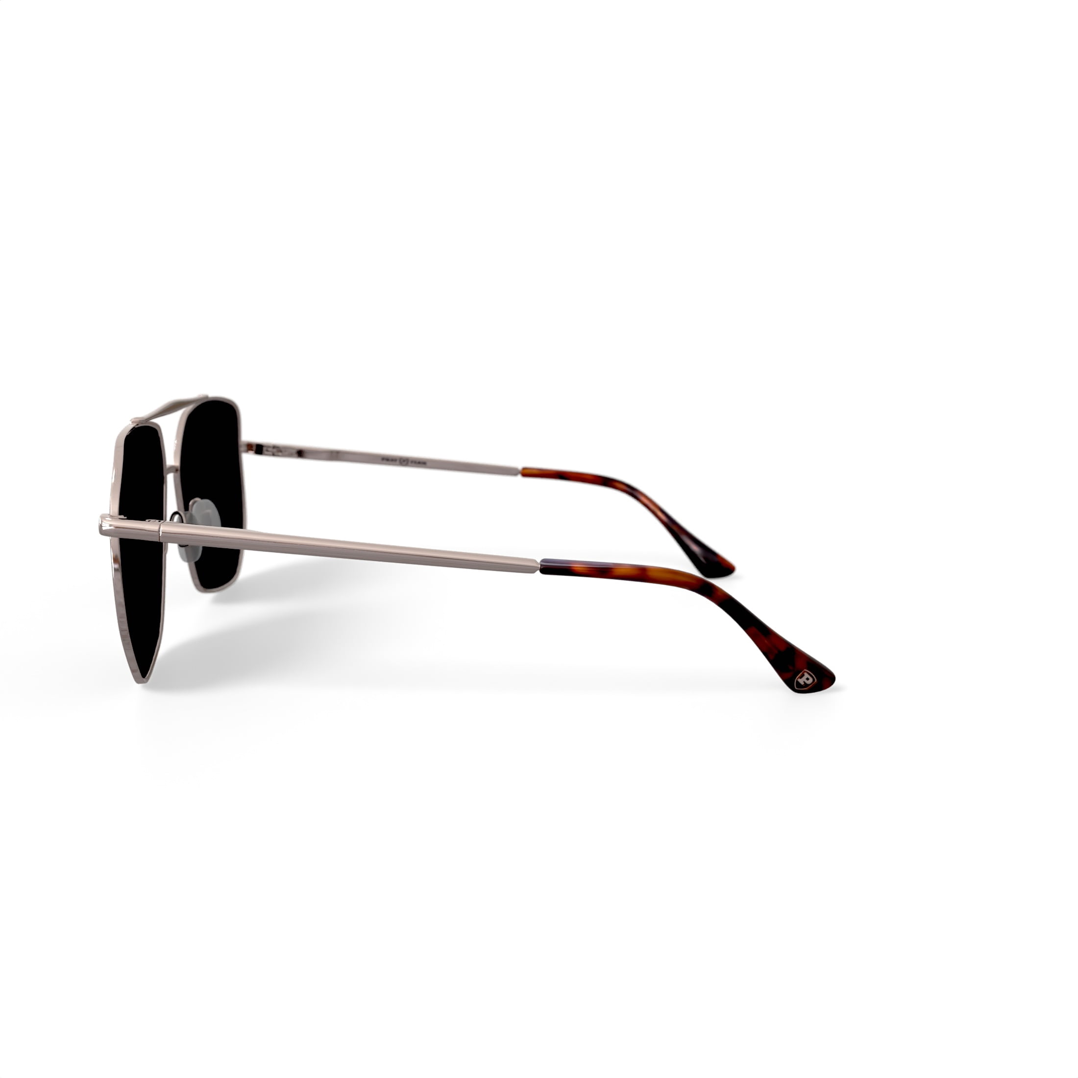 Phat Farm Rx'able Mens Sunglasses, Hv110, Gold, 61.0-15.0-145, with Case