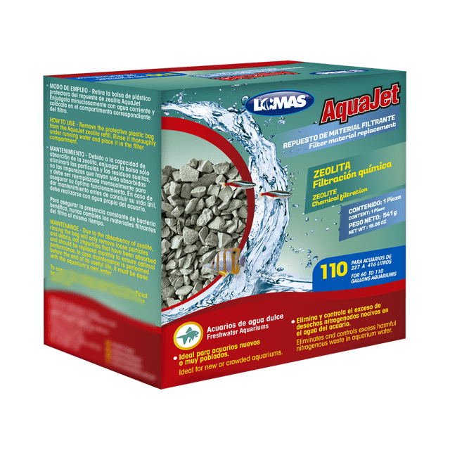 LOMAS repuesto zeolita filtro cascada Aquajet Aquaclear 110 Lomas Aquajet Aquaclear 110