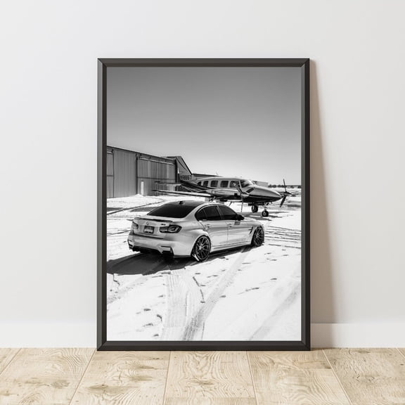 Kna Prints - Bmw M3 Poster, Bmw Print, Bmw Wall Art, Sports Car Poster, Luxury Car Poster, Luxury Wall Art, Motorsport Wall Art Unframed Poster, UNFRAMED-8x12