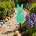thumbnail image 5 of Easter Rabbit Flocked Garden Stakes with Soft Texture, Outdoor Yard Decorations for Spring Celebrations and Party Settings, Festive Rabbit Themed Decor for Lawn Display and Seasonal Outdoor Creation, 5 of 6