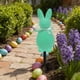 thumbnail image 5 of Estacas del jardín de conejos de Pascua - Decoraciones exteriores flocadas para decoración de jardín y fiesta de primavera, PVC multicolor de 9,44 pulgadas, 5 of 6