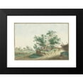 thumbnail image 2 of Pieter Remmers 18x14 Black Modern Framed Museum Art Print Titled - Face in Gelderland (1754 - 1810), 2 of 5