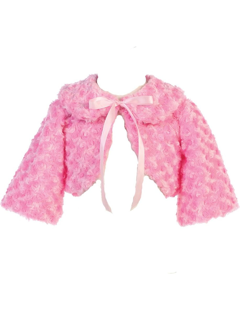 hot pink bolero jacket