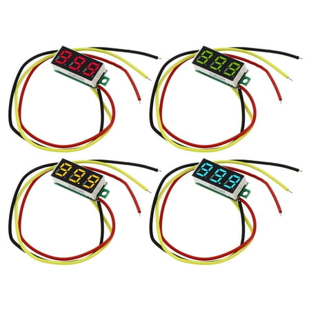 SWETRACE High Accuracy Digital Display Voltage Meter Rubber