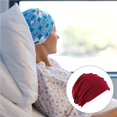 thumbnail image 3 of Qarigey Diadema de cáncer para mujer, elástica, talla única, se adapta a la mayoría de los regalos de moda Sombreros rojo, 3 of 6