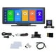 thumbnail image 1 of Speravity ABS Auto Dash Cam Metal a prueba de viento IP69 Impermeable Función de radio WiFi 9 pulgadas Triangular 1024x600 Control de voz Pantalla digital Cámaras de salpicadero de coche Speravity VI016957-00B, 1 of 6