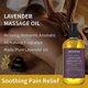 thumbnail image 3 of PURE Lavender Massage Oil - Hydrating, Calming, Warming, Relaxing & Rejuvenating Body Oil - Premium Grade, Made with Natural Oils - Skin Care for Men, 3 of 3