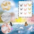 thumbnail image 1 of MORESEC under $5 3Pcs Metal Hollow Butterfly Wall Sticker,3D Simulation Butterfly Decoration for Home and Party, Metal Texture Wall Sticker for Wedding and Mall Decor, 1 of 9