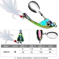thumbnail image 4 of Señuelos artificiales Lentejuelas giratorias Wobbler Cebo Accesorios de pesca (Estilo A 13G), 4 of 4