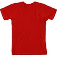 thumbnail image 3 of The Flash Movie Distressed Edges Character Key Art Crew Neck Short Sleeve Red Boy's T-shirt-XS, 3 of 4